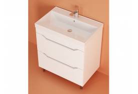 Тумба Сохо 70 напольная 2 ящика раковина Слим 70