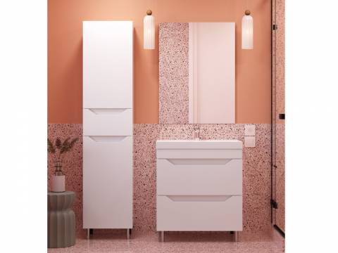 Комплект для ванны напольный Сохо 60 белый