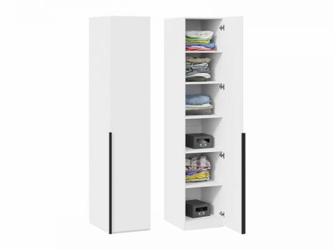 Шкаф однодверный Сити в прихожую с ручкой