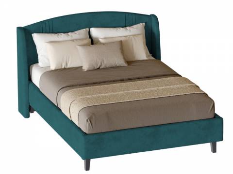 Кровать Севилья 1400 вариант 3 Мора океан