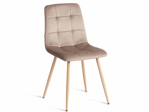 Стул Chilly mod. JSC-220 бежевый/натуральный