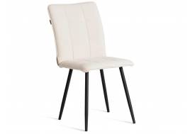 Стул обеденный Bari LT флок молочный