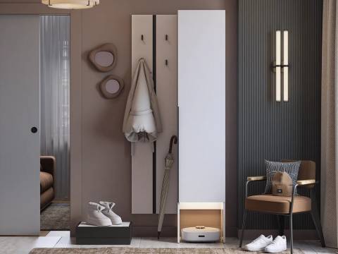 Прихожая Мебельсон К24 белое дерево