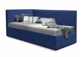 Кровать подростковая левая 800 Фрейм Страйп с подъемом барон 15