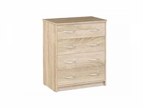 Комод 700 Дуэт Люкс с 4-ящиками Дуб Сонома
