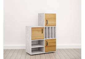 Стеллаж сложный малый (С-17) Soft комбинированный