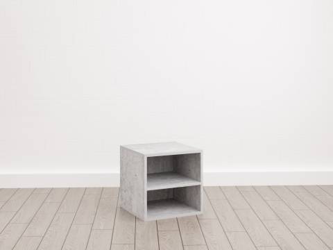 Модуль с полками (С-23) Soft бетон