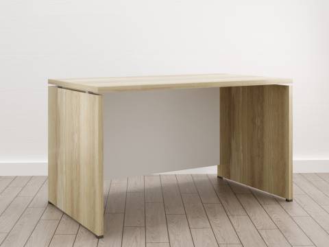 Стол прямой (Е-2) Eclectic eco Дуб рокпайл-белый