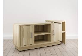 Тумба дизайн (Е-9) Eclectic eco Дуб рокпайл-белый