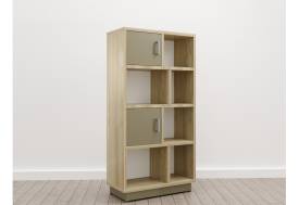 Стеллаж малый (E-10) Eclectic eco Дуб рокпайл-Мокко