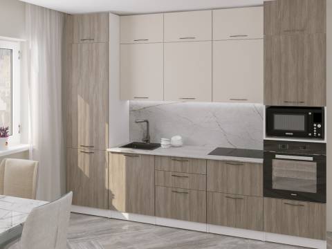 Кухонный гарнитур Фьюджи экстра 4 3000 мм