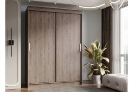 Шкаф-купе Гранд-1 1600 Дуб Горный-двери ЛДСП