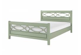 Кровать Лоренса 1400 Зелёный самшит