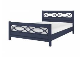 Кровать Лоренса 1400 Темный лазурный