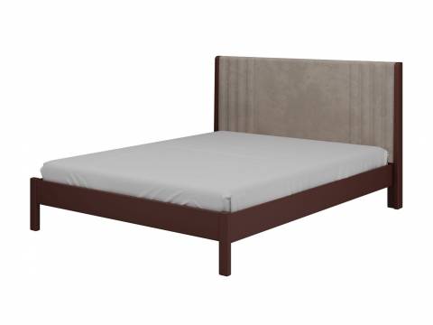 Кровать Нортан 1600 Орех/светло-серый