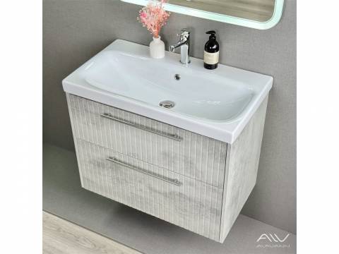 Тумба с раковиной Emma 80 Умывальник Moduo 80