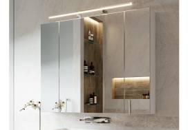 Зеркальный шкаф Univers 100 белый