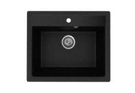 Кухонная мойка Uperwood ECON UPD-104-004 черная матовая