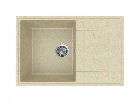 Кухонная мойка Uperwood ECON UPD-507-002 бежевая матовая