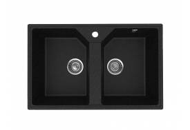 Кухонная мойка Uperwood ECON UPD-402-004 черная матовая