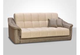 Диван Кристалл блок НПБ Дюна миндаль-каштан