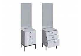 Тумба с зеркалом Бержер