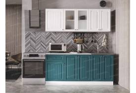 Кухня Хозяюшка 2000 МДФ Акация белая-Моренга