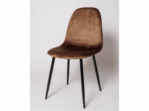 Стул DC 5541 велюр коричневый