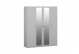 Шкаф 4-х дверный Фрея с двумя зеркальными дверями