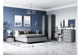 Спальня Вита тёмно серый лофт