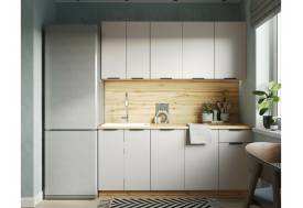 Кухонный гарнитур Эстетик 1800 мм МДФ Вотан/Порт-Ройал