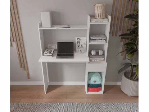 Стол письменный с ящиком арт. 232 белый