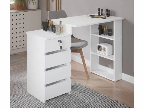 Стол письменный с ящиками арт. 233 белый