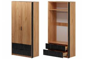Шкаф 2-х дверный для одежды Ольга 4