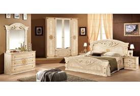Спальный гарнитур Рома Беж (шкаф 4-х дверный)