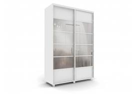 Шкаф-купе Стильный ОС 14-6-22 двухдверный белый