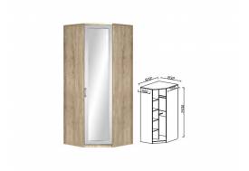 Шкаф угловой с зеркалом Юниор-7 ЮН-8