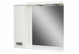 Шкаф зеркало Cube Куб 75 левый