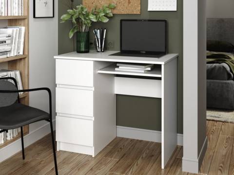 Стол Мори МС-6 с 3мя ящиками левый