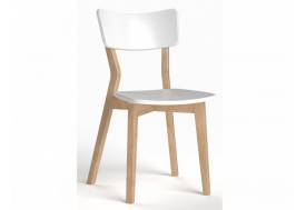 Стул Минкар 3.0 ЖС Морилка дуб натуральный-Эмаль белая