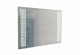 Зеркало Космо Cosmo 120 alum с подсветкой Sansa